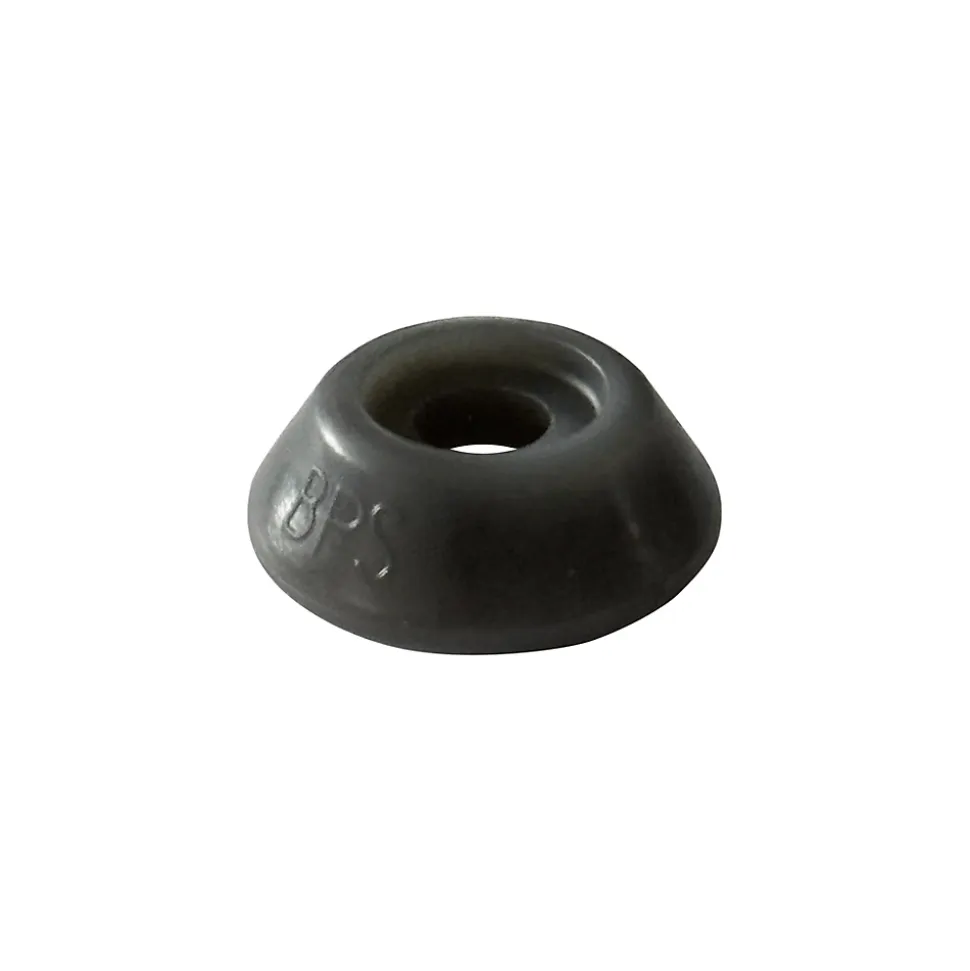 MK PC DIAMONDS vis galvanisées M5 x 40 mm pour métal avec rondelle d'étanchéité grise, pour revêtement en polycarbonate, 50 pièces