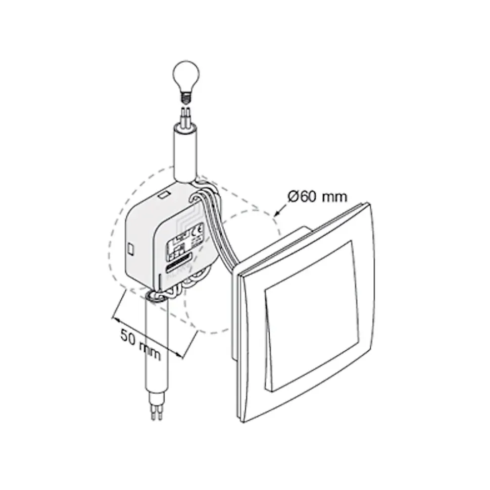 Module de commande sans fil Somfy 2401161 - Eclairage intérieur