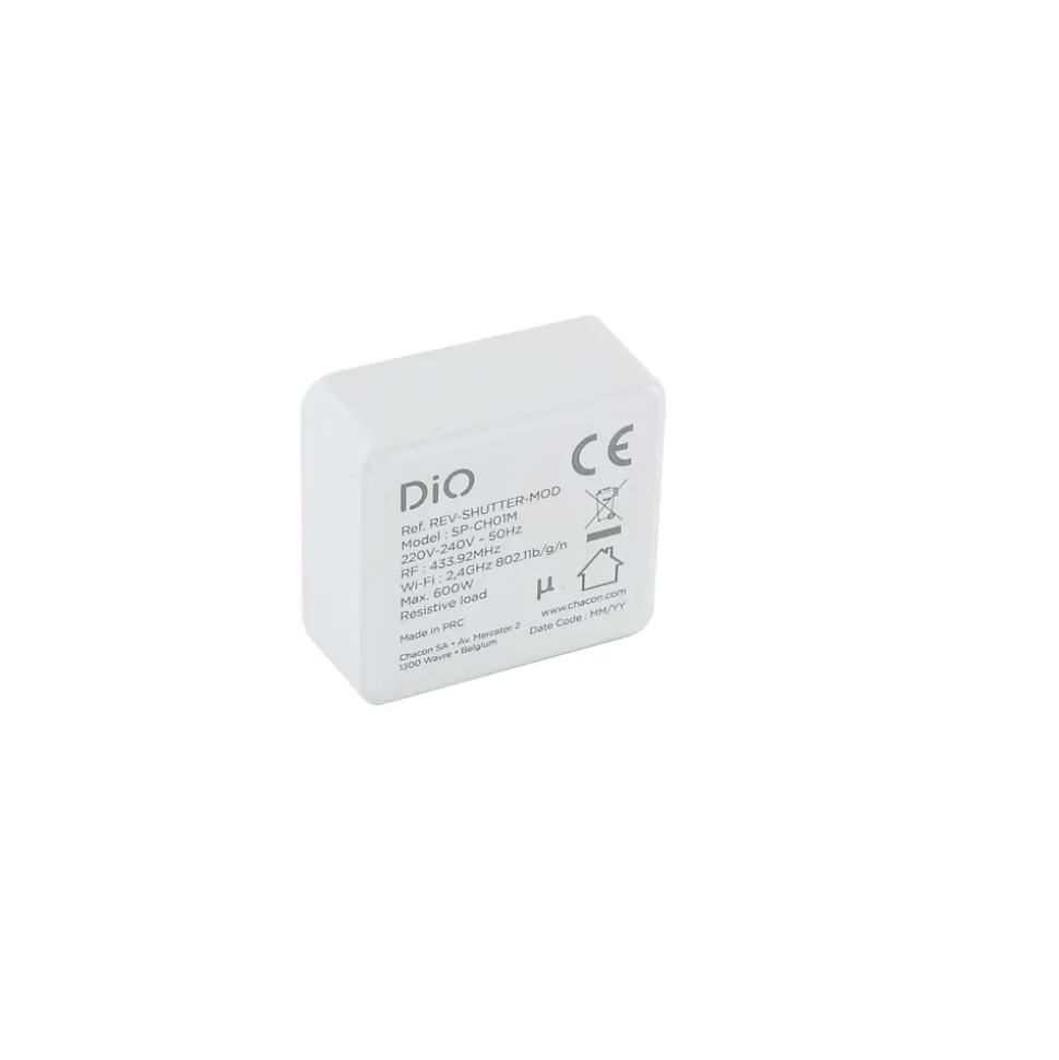 Module volet connecté programmable 433 wifi Dio connect Chacon