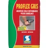 Mortier Colle Déformable pour Carrelage Proflex Gris Semin, Intérieur/Extérieur, sac de 25 kg