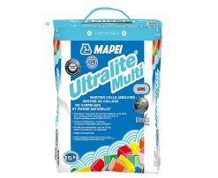 Mortier colle ULTRALITE MULTI - Gris - sac de 15kg
