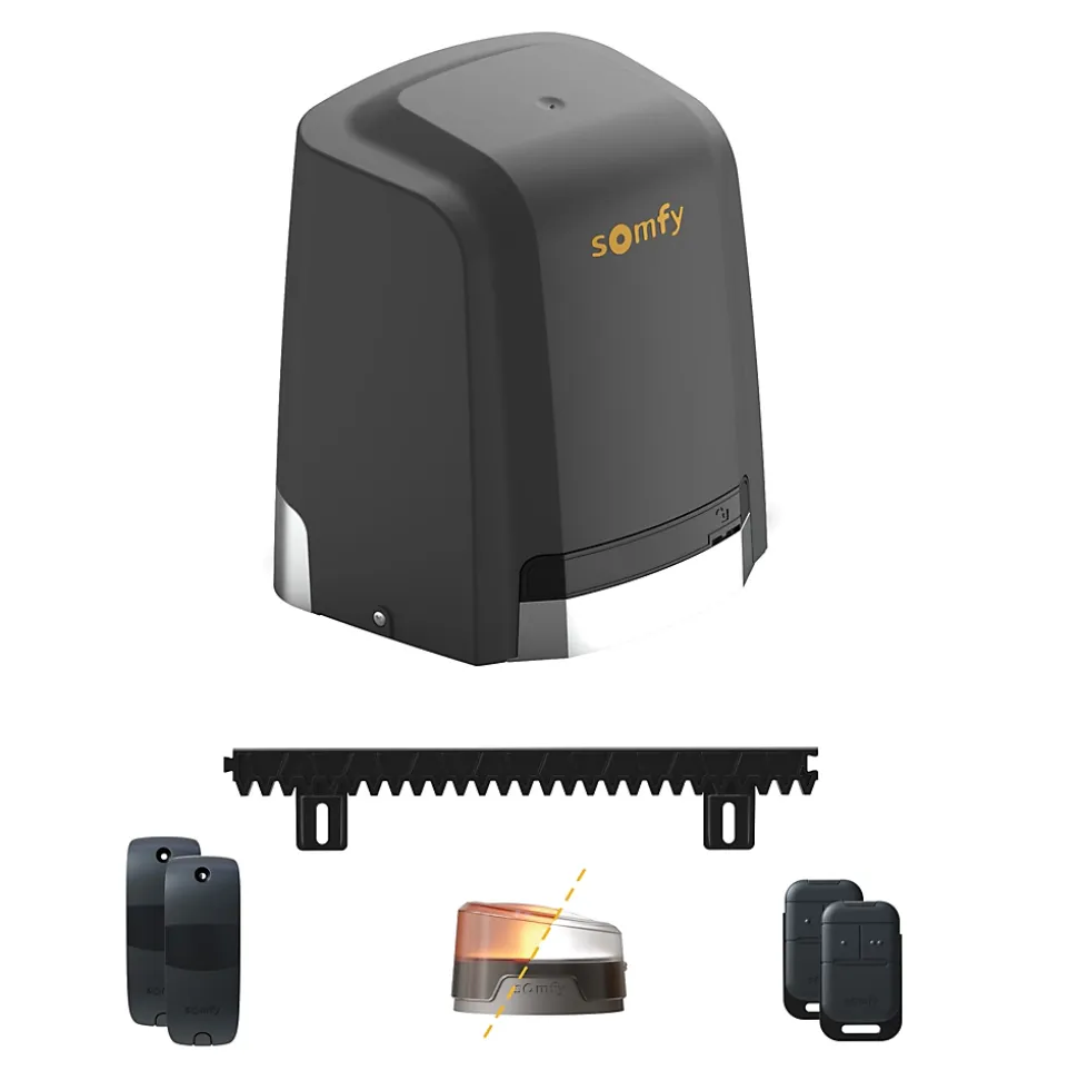 Motorisation de portail coulissant Somfy Slidymoove 600 flash