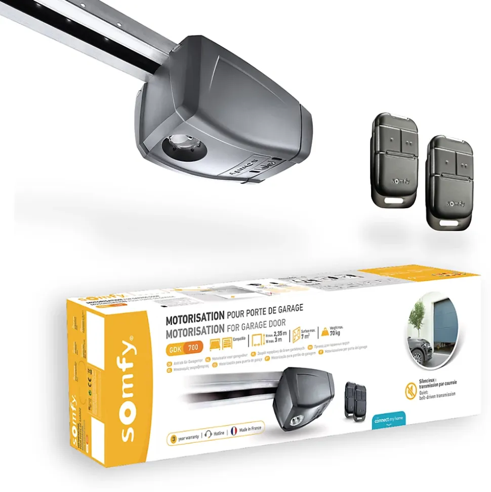 Motorisation de porte de garage Somfy GDK 700
