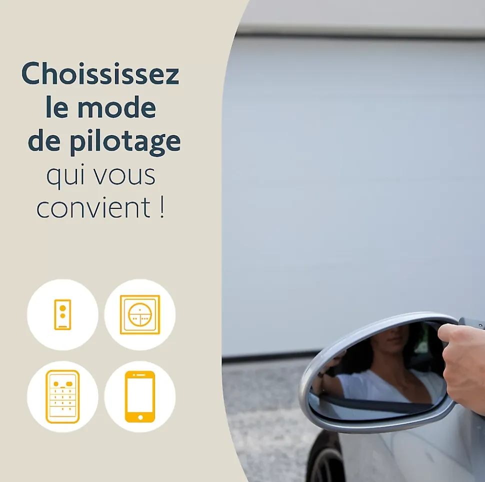 Motorisation de porte de garage Serenia IO 1100