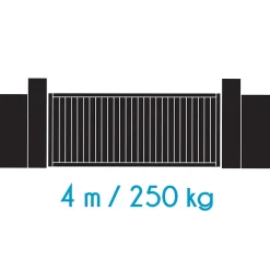 Motorisation pour portail coulissant Zenia-SE - Avidsen - 114462