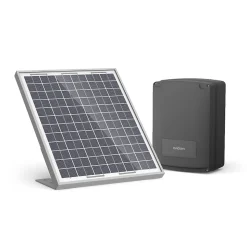 Motorisation solaire pour portail coulissant Zenia SE + 2 télécommandes supplémantaires (3 en tout) - Avidsen