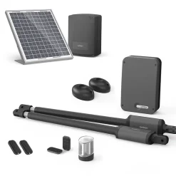 Motorisation télescopique solaire pour portail à battants - Styrka 310