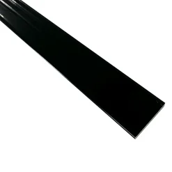 Méplat alu (24mm x 1,45mm x 1950 mm, Laqué noir)