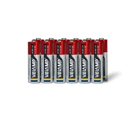 Mulitpack de 12 piles alcalines stilo LR6 AA, 1,5V, longue durée
