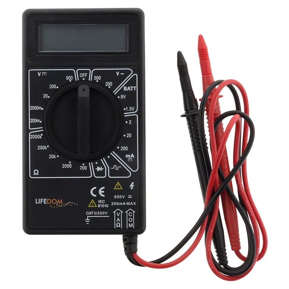 Multimètre digital 19 calibres - Zenitech