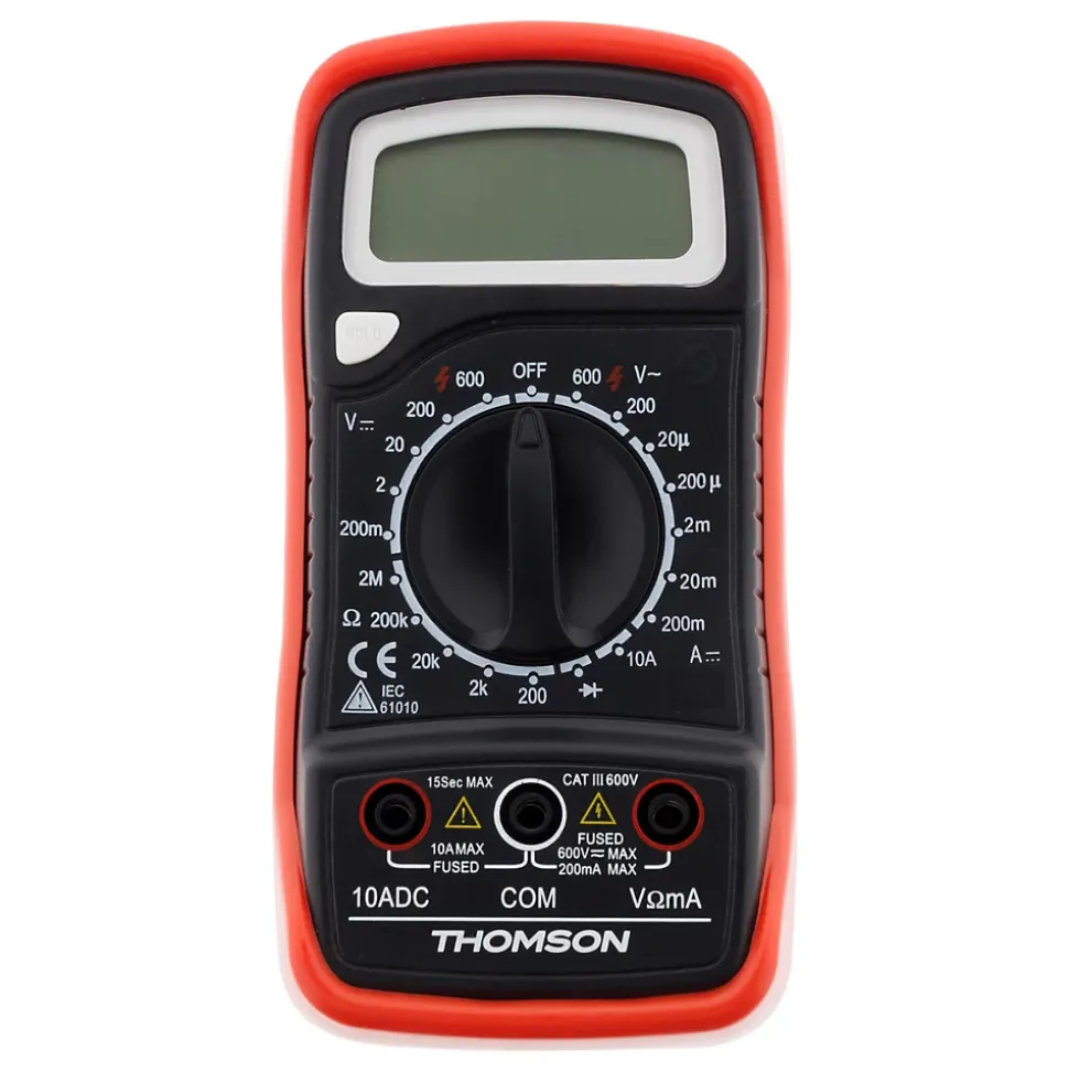 Multimètre digital 5 fonctions Protec