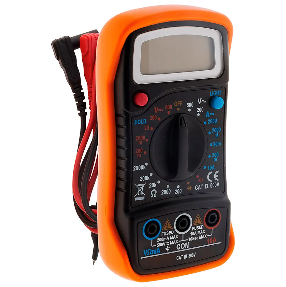 Multimètre digital 300V CAT III - Zenitech