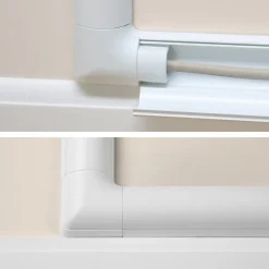 Multi-pack d'accessoires pour goulotte D-Line blanc 30 x 15 mm
