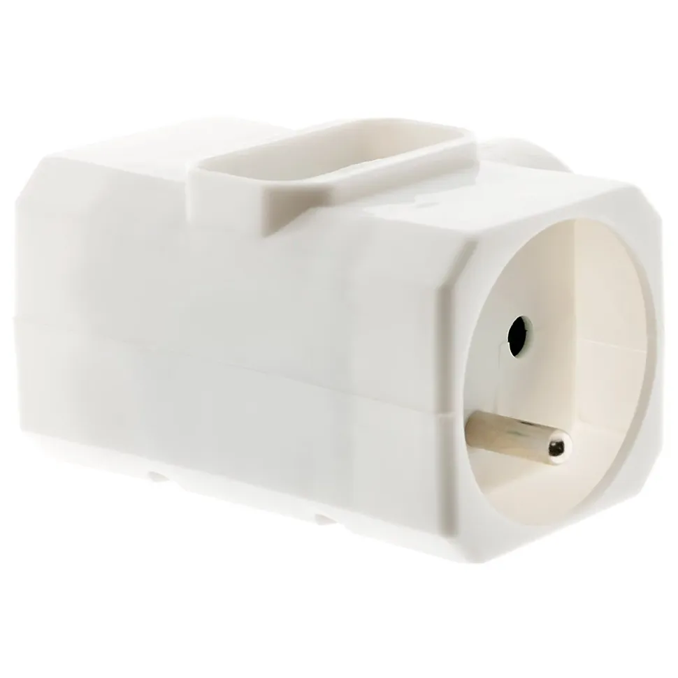Multiprise triplite 2x16A + 1x6A latérale - Zenitech