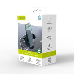 Muvit support voiture universel grip avec pince extensible à 100mm noir