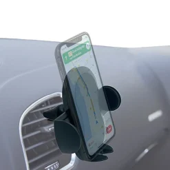 Muvit support voiture universel grip avec pince extensible à 100mm noir