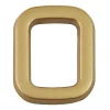 N° de maison - marquage 0 - en PVC - couleur or - autocollant - hauteur 3,7 cm - Chapuis LD3700