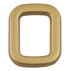 N° de maison - marquage 0 - en PVC - couleur or - autocollant - hauteur 3,7 cm - Chapuis LD3700