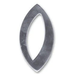 N° de maison - marquage 0 - en acier inoxydable - couleur gris - à visser - hauteur 10 cm - Chapuis HS010