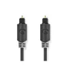 Nedis - Cable audio optique TosLink male - 5 metres - Gaine PVC ronde