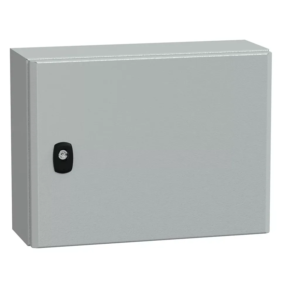 Nsys3d3415p Coffret Métallique étanche Ip66 - 300x400x150 - Plaque Fournie - Spacial S3d - Schneider Electric