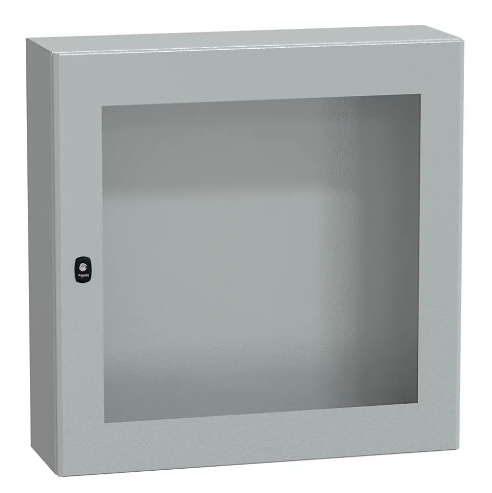 Nsys3d8825t Coffret Métallique étanche Ip66 - 800x800x250 - Porte Vitrée - Spacial S3d - Schneider Electric