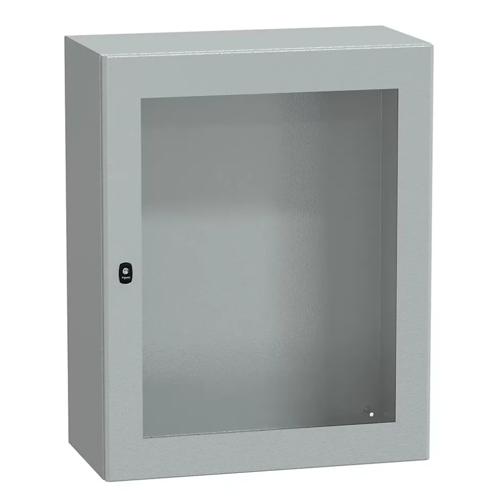 Nsys3d10840t Coffret Métallique étanche Ip66 - 1000x800x400 - Porte Vitrée - Spacial S3d - Schneider Electric