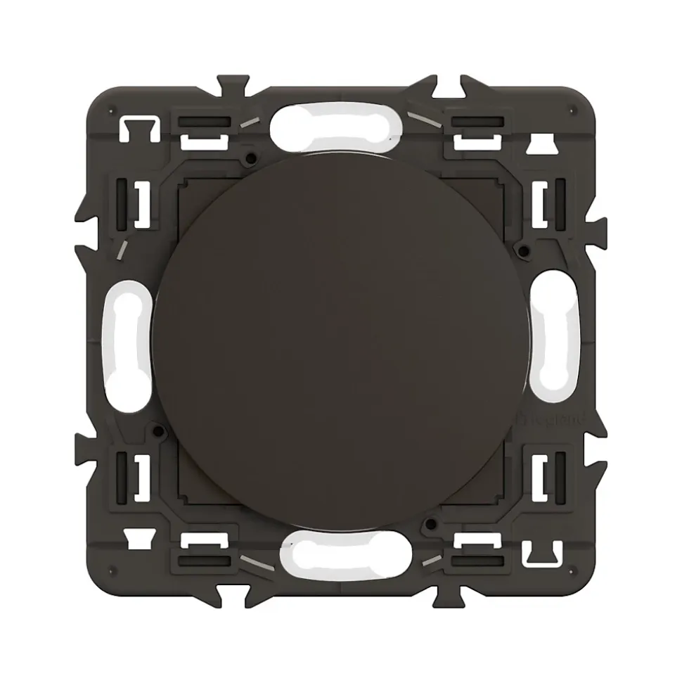 Obturateur Legrand Céliane noir sans plaque