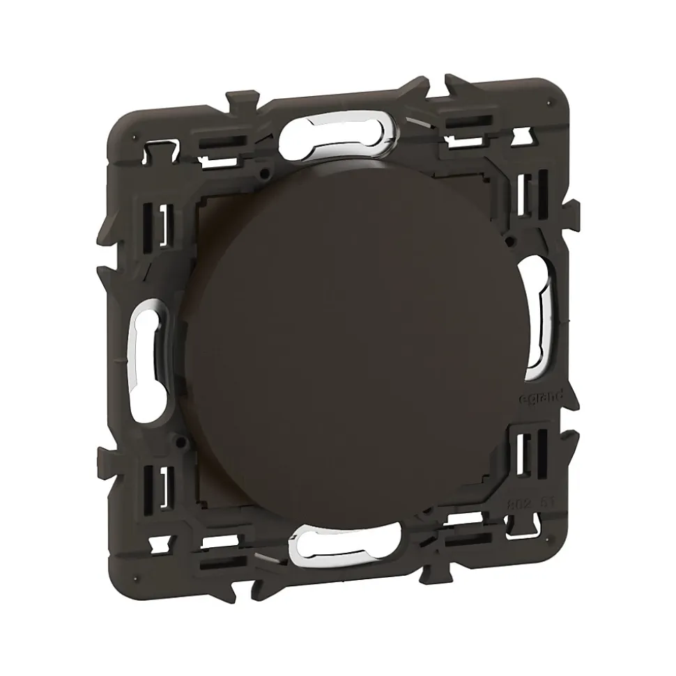 Obturateur Legrand Céliane noir sans plaque