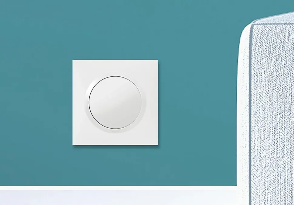 Obturateur Legrand Dooxie blanc carrée