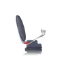 Onelight 60 Platinium Parabole Automatique + Récepteur SATMATIC HD TNTSAT ALDEN