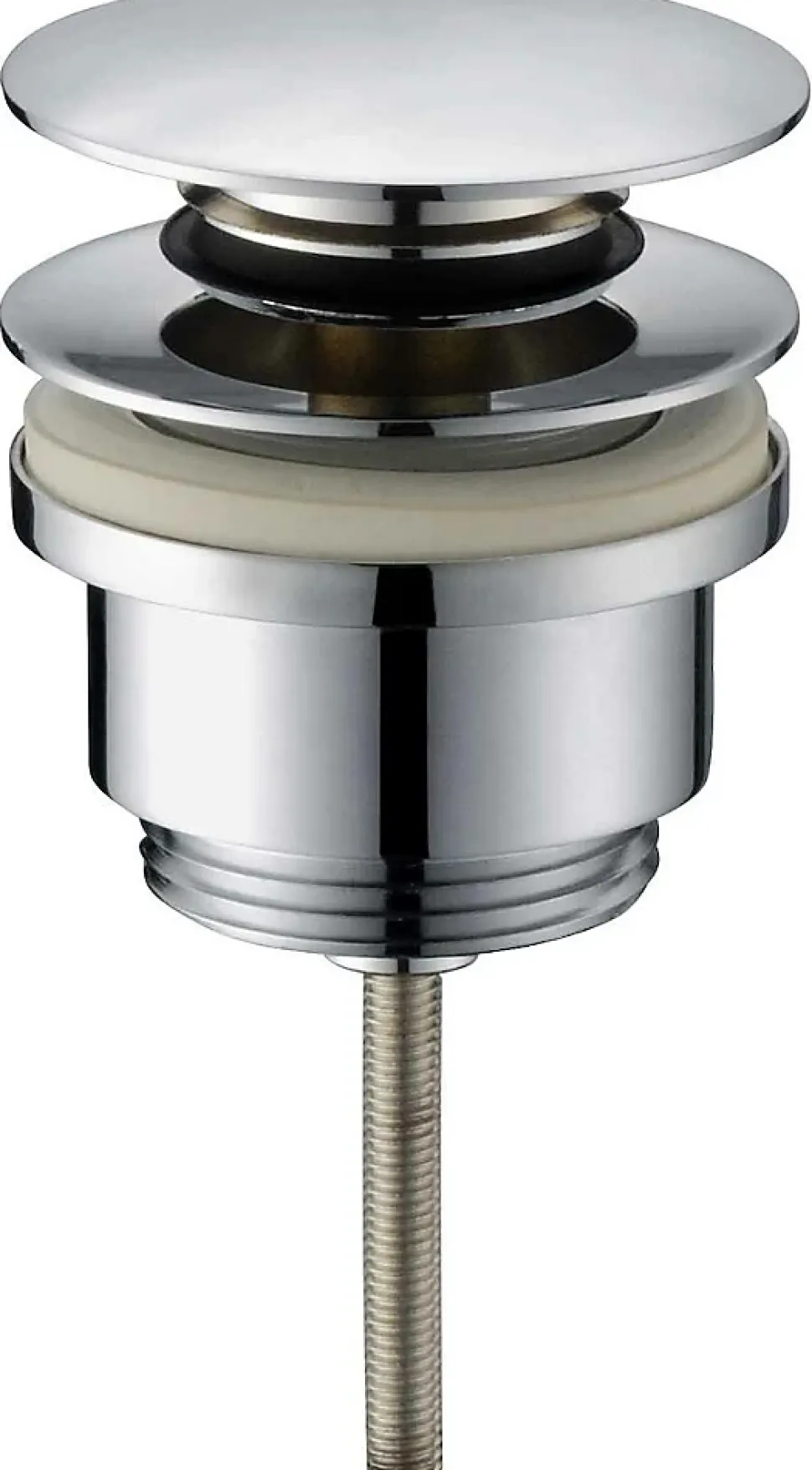 Optima Bonde pour lavabo, Clic-clac, G" 5/4, Chrome (VF785CR)