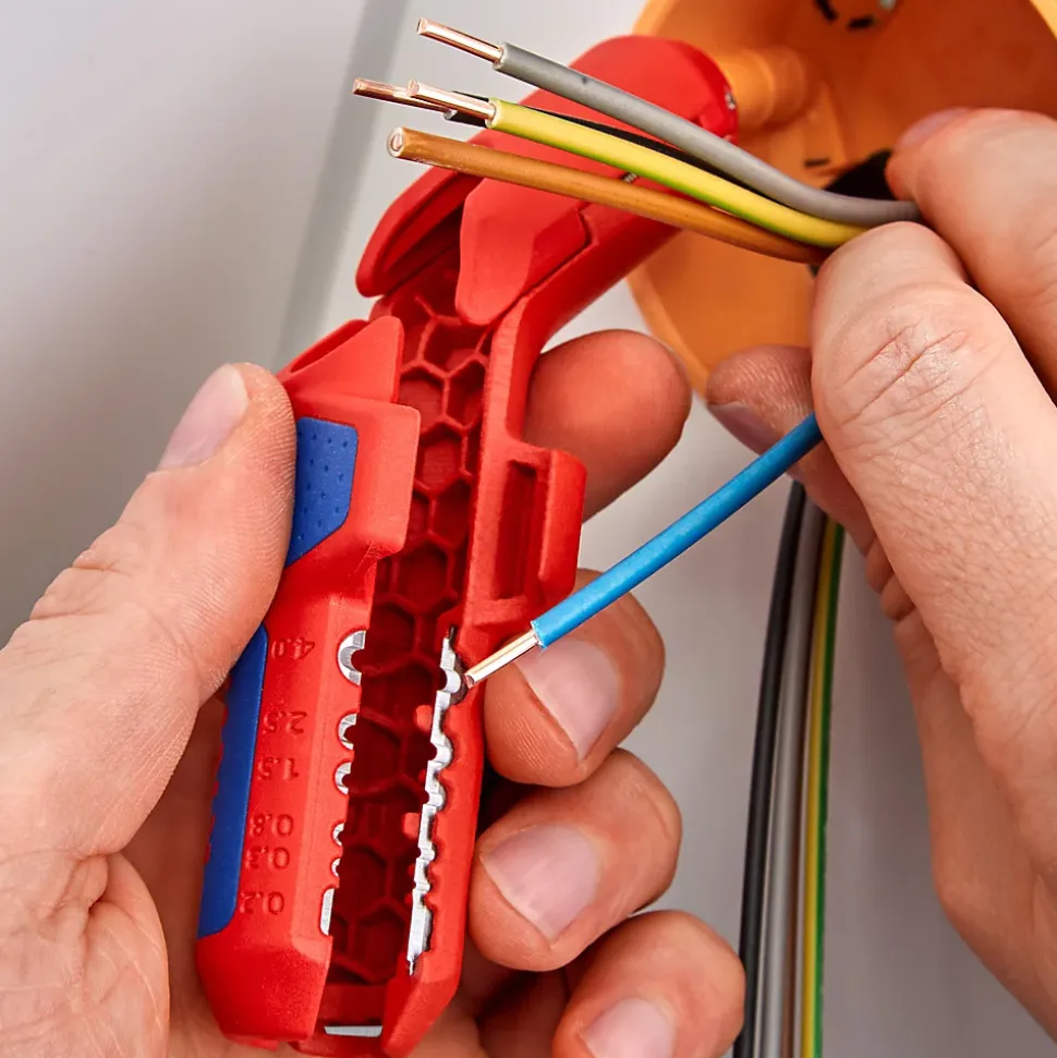 Outil à dégainer multifonctions Knipex 0,2 à 4 mm²