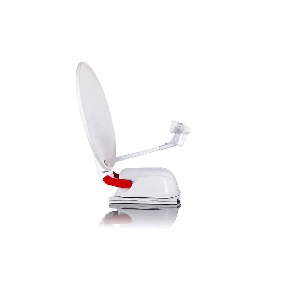 Pack AS2 Parabole Satellite Automatique 60cm + Récepteur satellite SATMATIC HD TNTSAT ALDEN
