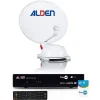 Pack AS2 Parabole Satellite Automatique 60cm + Récepteur satellite SATMATIC HD FRANSAT ALDEN