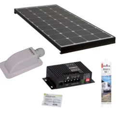 Pack BLACK BOOSTER Panneau Solaire 170W + Régulateur solaire MPPT20 ANTARION