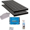 Pack BLACK BOOSTER 2x Panneaux Solaires 140W + Régulateur solaire VICTRON 30A ANTARION