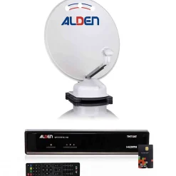 Pack ORBITER 65 Parabole Auto + Récepteur satellite SATMATIC HD TNTSAT ALDEN