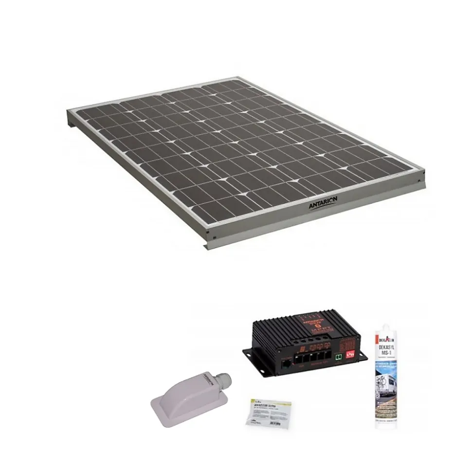 Pack Panneau solaire 140W camping car + Régulateur de charge pour panneau solaire MPPT10A BLUETOOH ANTARION
