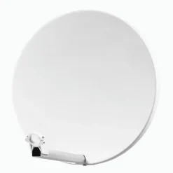 Pack Parabole Satellite Fibre Composite Blanche 85cm + LNB Single + VEGA 3 Récepteur TV satellite Full HD + Carte HDSAT