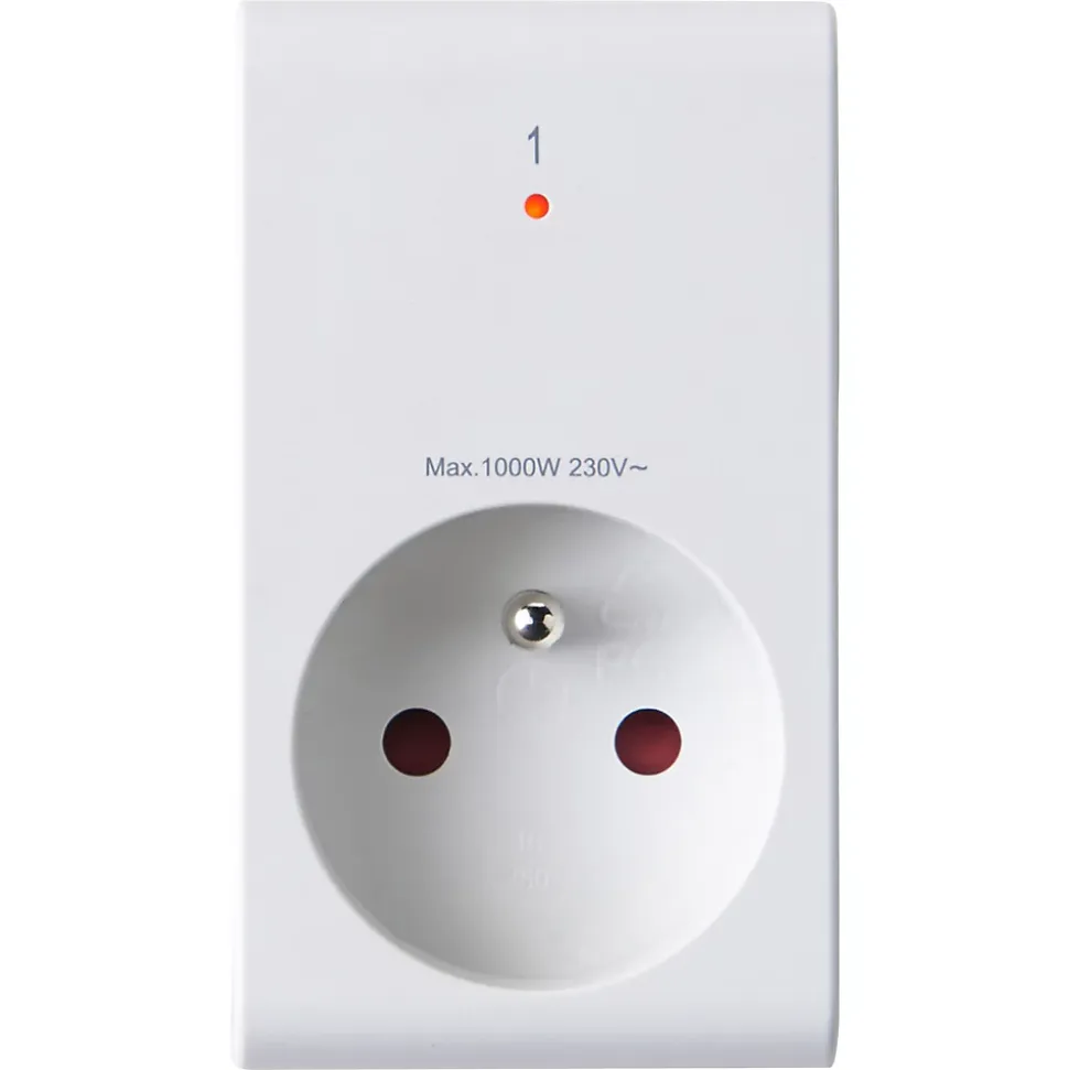 Pack 3 prises + 1 télécommande d'éclairage intérieur 1kW