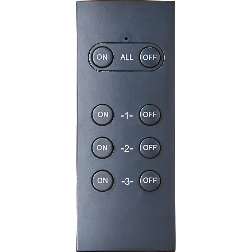 Pack 3 prises + 1 télécommande extérieures