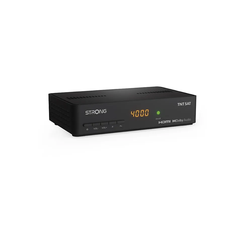PACK SRT 7408 Décodeur Satellite ASTRA HD + Carte TNTSAT + Câble HDMI Longueur 2m STRONG