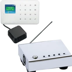PACK ALARM DETECT SX1 Antarion + 12V230V + Transmetteur Téléphonique - Nouveau modèle 2026 - CA3400 ANTARION