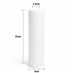 Pack cartouches polyphosphate et anti-sédiments 9'' 3/4 filtre à eau sous évier - 10 µm