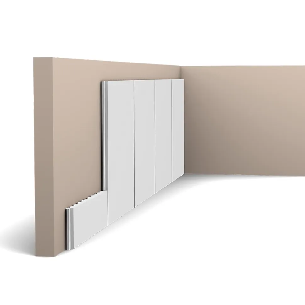 Pack de 4 mètres Profil de base épuré, fait office de corps pour lambris PX147