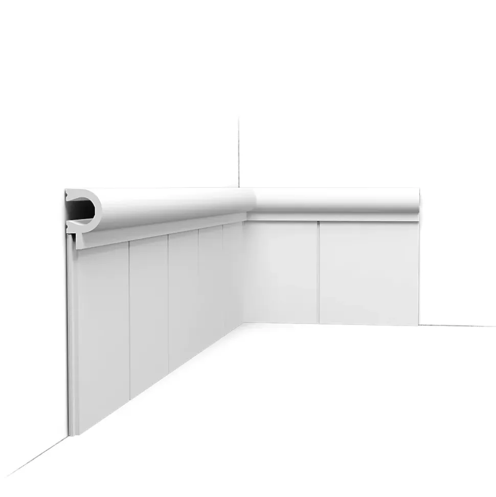 Pack de 4 mètres Profil de base épuré, fait office de corps pour lambris PX147