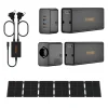 Pack Rando RUNHOOD - 648 Wh + 100 W Solaire - Energie Nomade Ultra-Legere pour Aventure Outdoor