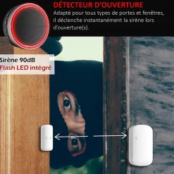 Pack Sécurité intérieure connectée Vidéosurveillance & Intrusion