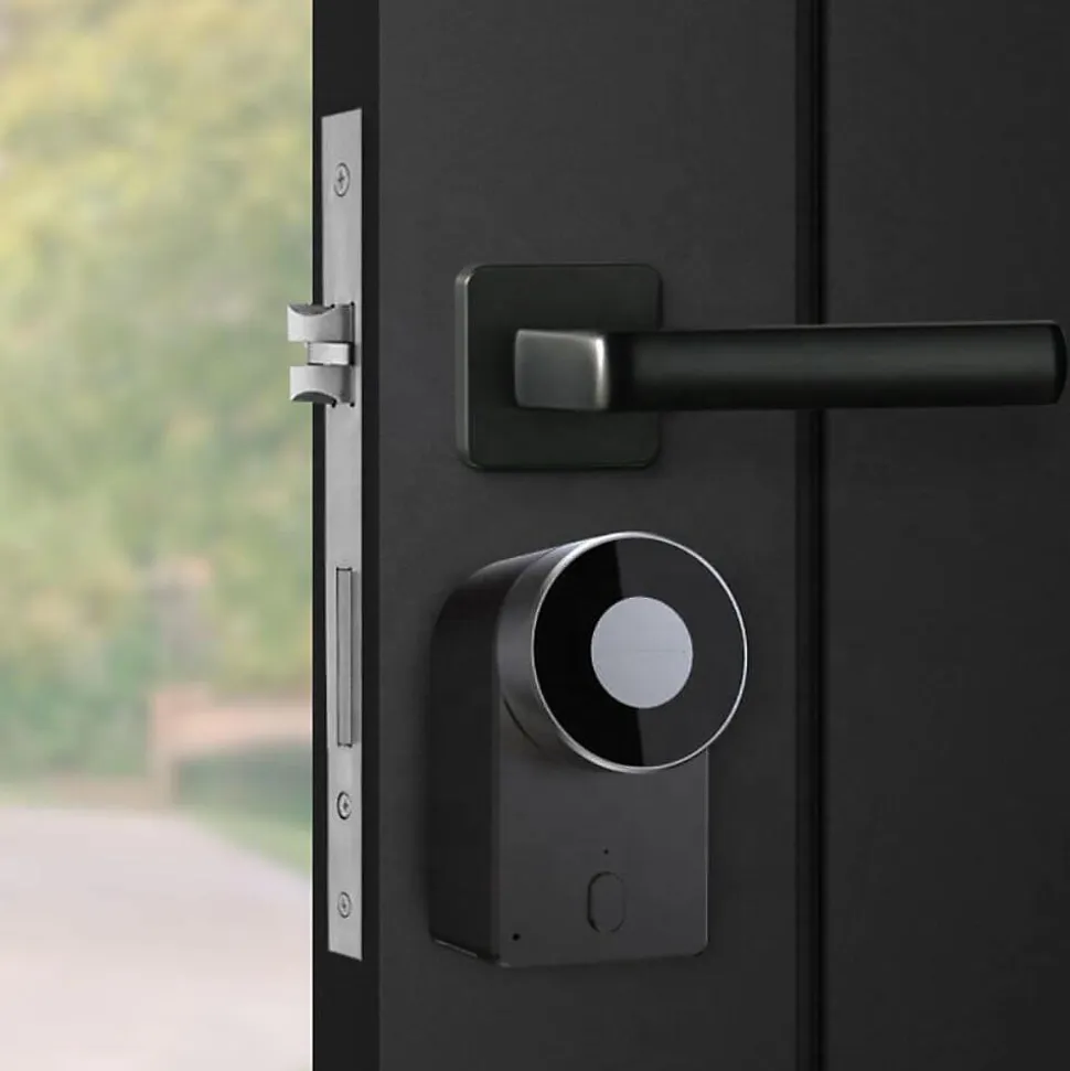 Pack serrure connectée locky-4 smart lock 2.0 + clavier sans fil + passerelle + cylindre ajustable